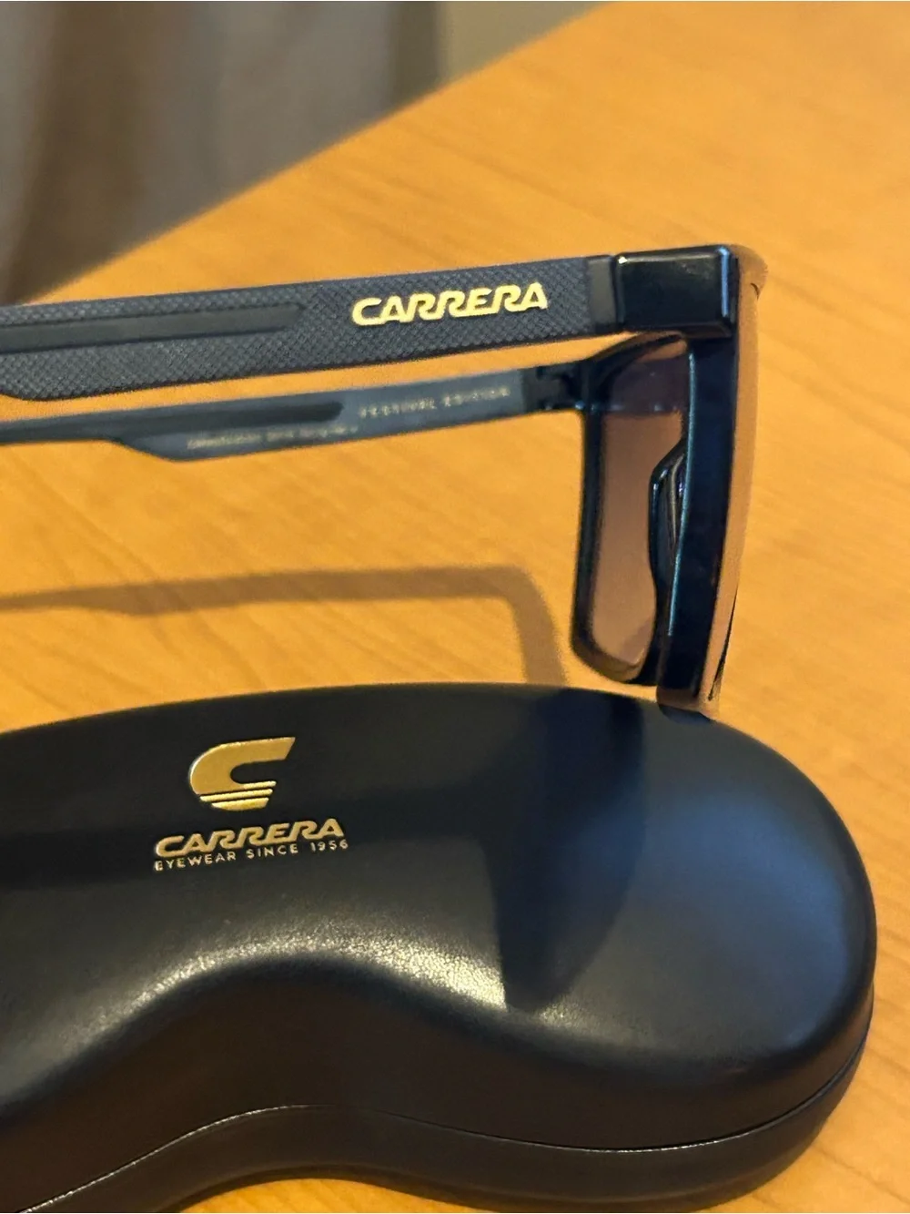Carrera Festival Sunglasses in Black with Gold Accent